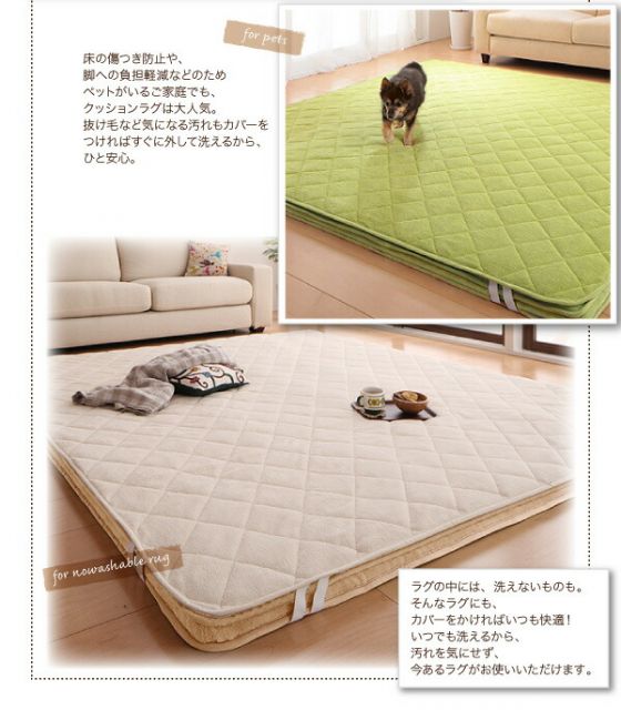スーパSALE10倍＆4時間限定10％OFF ラグ スーパーふかふかラグ 専用別売品 タオル地洗い替えラグカバー 190×190cm