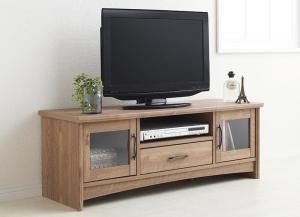 スーパSALE10倍＆4時間限定10％OFF リビング収納 チェスト キャビネット タンス テレビ台 オーク調リビング収納シリーズ テレビボード