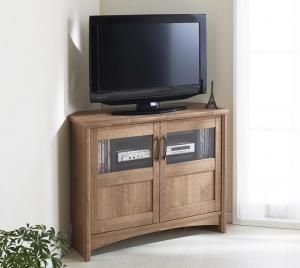 スーパSALE10倍＆4時間限定10％OFF リビング収納 チェスト キャビネット タンス テレビ台 オーク調リビング収納シリーズ コーナーテレビボード