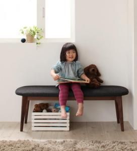 スーパSALE10倍＆4時間限定10％OFF ベンチ 北欧デザイン ダイニング ベンチ単品 2P