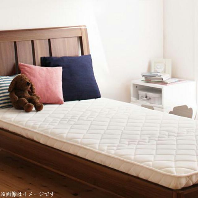 スーパSALE10倍＆4時間限定10％OFF MITAS寝具SELECT 子どもの睡眠環境を考えた 安眠 マットレス 薄型・軽量・高通気 ジュニア ポケットコイル セミシングル ショート丈
