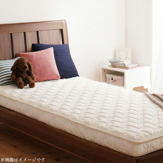 スーパSALE10倍＆4時間限定10％OFF MITAS寝具SELECT 子どもの睡眠環境を考えた 日本製 安眠 マットレス 抗菌・薄型・軽量 ジュニア 国産ポケットコイル セミシングル ショート丈
