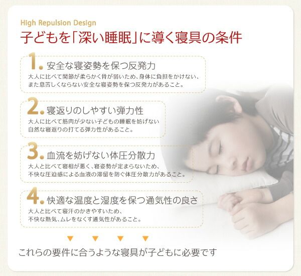 スーパSALE10倍＆4時間限定10％OFF MITAS寝具SELECT 子どもの睡眠環境を考えた 日本製 安眠 マットレス 抗菌・薄型・軽量 ジュニア 国産ポケットコイル セミシングル ショート丈
