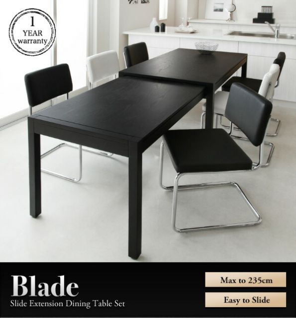 スーパSALE10倍＆4時間限定10％OFF ダイニングテーブル 伸縮 スライド伸縮テーブルダイニングシリーズ ダイニングテーブル単品 W135-235