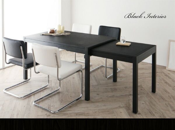 スーパSALE10倍＆4時間限定10％OFF ダイニングテーブル 伸縮 スライド伸縮テーブルダイニングシリーズ ダイニングテーブル単品 W135-235