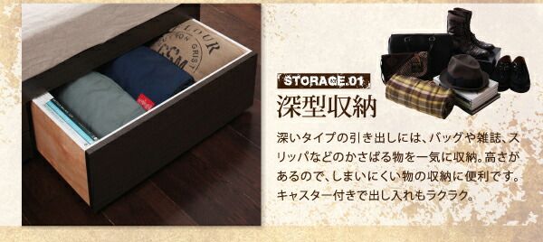 スーパSALE10倍＆4時間限定10％OFF フラップ棚・照明・コンセント付多機能チェストベッド 国産ボンネルコイルマットレス付き セミダブル