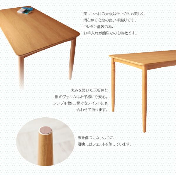 スーパSALE10倍＆4時間限定10％OFF ダイニングテーブル カバーリングダイニングシリーズ ダイニングテーブル単品 W150