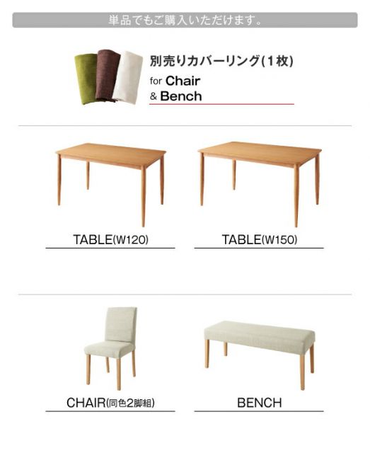 スーパSALE10倍＆4時間限定10％OFF ダイニングテーブル カバーリングダイニングシリーズ ダイニングテーブル単品 W150
