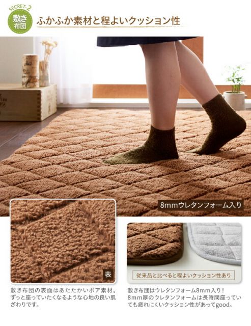 スーパSALE10倍＆4時間限定10％OFF こたつ こたつ布団 おしゃれ はっ水・はつ油機能付きオシャレ柄こたつ布団 こたつ用掛け布団単品 4尺長方形(80×120cm)天板対応