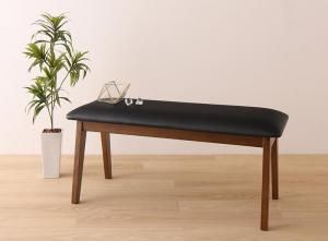 スーパSALE10倍＆4時間限定10％OFF ベンチ ダイニング さっと拭ける PVCレザーダイニングシリーズ ベンチ単品 2P