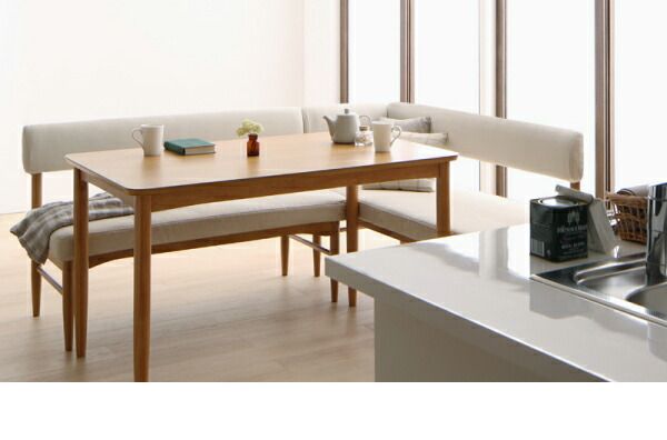 スーパSALE10倍＆4時間限定10％OFF ダイニングテーブル ダイニング リビングでもダイニングでも使える ソファベンチシリーズ ダイニングテーブル単品 ナチュラル W120