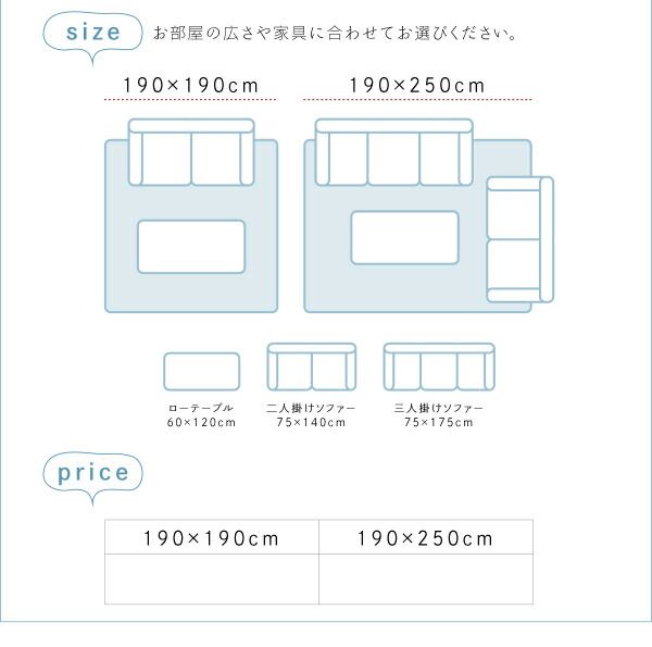 スーパSALE10倍＆4時間限定10％OFF 自然素材ラグ 小さくたためるウレタン入りはっ水い草ラグ 190×190cm