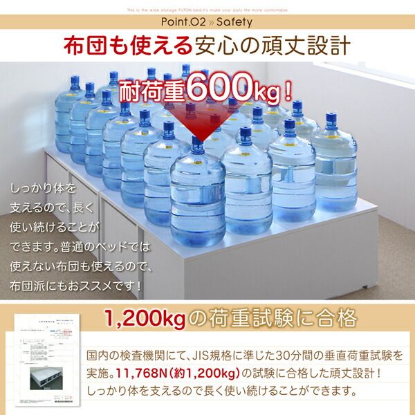 スーパSALE10倍＆4時間限定10％OFF ベッド 収納付きベッド フィッツ マットレス付き 収納 収納付 収納ベッド 大容量 収納ボックス 引き出し 布団 敷き布団 おしゃれ 薄型プレミアムポケットコイルマットレス付 引き出しなし ハイタイプ セミダブル