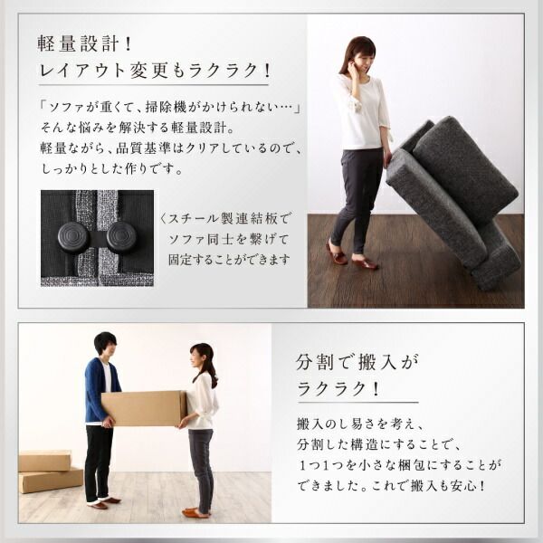 スーパSALE10倍＆4時間限定10％OFF フロアソファ フロアコーナーソファ ソファ＆オットマンセット ロータイプ 3P