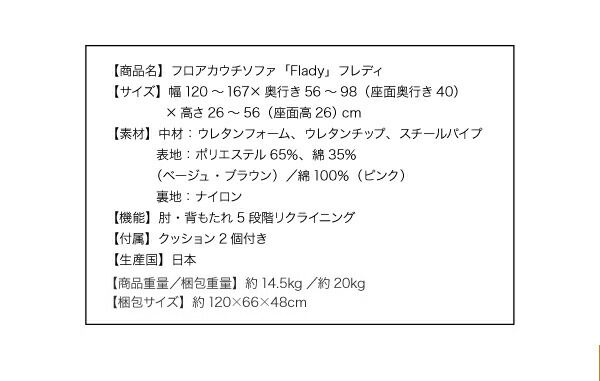 スーパSALE10倍＆4時間限定10％OFF フロアソファ フロアカウチソファ 2P