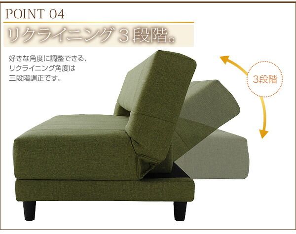 スーパSALE10倍＆4時間限定10％OFF コイルスプリングソファベッド  3.5P