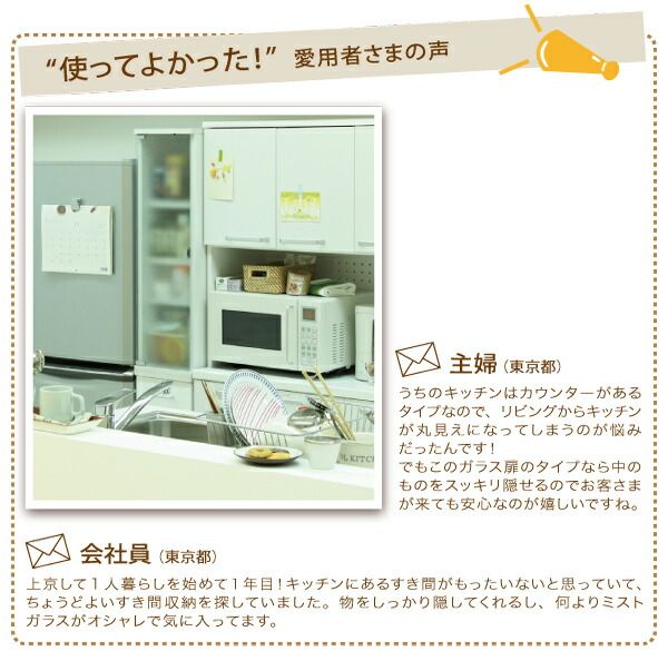 スーパSALE10倍＆4時間限定10％OFF キッチン収納 3方向から取り出せる!キッチンすき間収納ラック ガラス扉タイプ 幅20