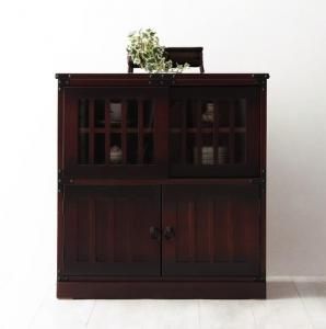 スーパSALE10倍＆4時間限定10％OFF テイストファニチャー（収納シリーズ） 民芸調家具シリーズ 水屋箪笥