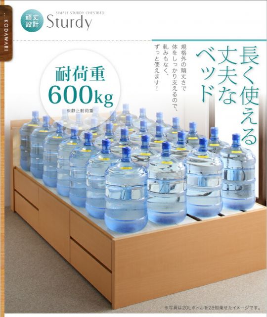 スーパSALE10倍＆4時間限定10％OFF ベッド 収納付きベッド シングルベッド マットレス付き 収納 収納付 収納ベッド 大容量 収納ボックス 布団 敷き布団 おしゃれ 収納家具 頑丈 お客様組立 薄型スタンダードポケットコイルマットレス付 シングル