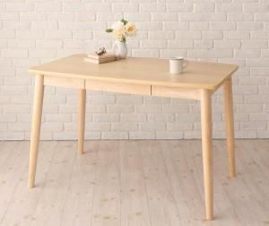 スーパSALE10倍＆4時間限定10％OFF ダイニング デスク 机 ダイニングテーブル 115 テレワーク 在宅 リモート 在宅ワーク コンパクト 省スペース パソコンデスク PCデスク 作業台 木製