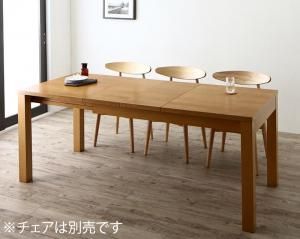 スーパSALE10倍＆4時間限定10％OFF ダイニングテーブル 最大205cm 3段階伸縮 ワイドサイズデザインダイニングシリーズ ダイニングテーブル単品 W120-180