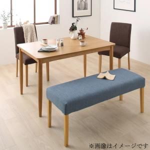 スーパSALE10倍＆4時間限定10％OFF 選べる8パターン 天然木 カバーリング ダイニング 4人 4点セット(テーブル+チェア2脚+ベンチ1脚) W120