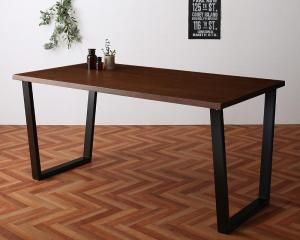 スーパSALE10倍＆4時間限定10％OFF ダイニングテーブル ダイニング ヴィンテージテイスト スチール脚ダイニングシリーズ ダイニングテーブル単品 W150