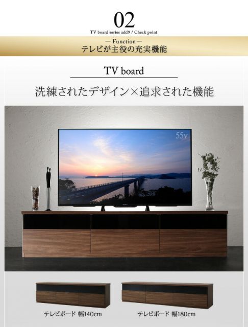 スーパSALE10倍＆4時間限定10％OFF キャビネットが選べるテレビボードシリーズ 2点セット(テレビボード+キャビネット) ガラス扉 幅140