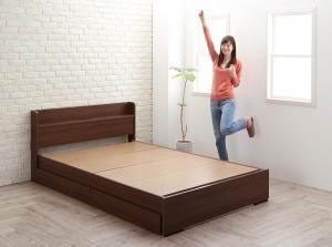 スーパSALE10倍＆4時間限定10％OFF 工具いらずの組み立て・分解簡単収納ベッド ベッドフレームのみ シングル