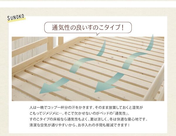 スーパSALE10倍＆4時間限定10％OFF くつろぎ空間ハンモック付ロフトベッド シングル