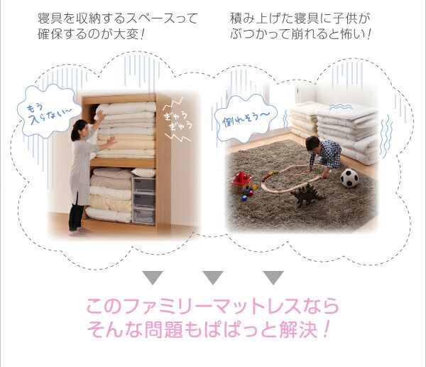 スーパSALE10倍＆4時間限定10％OFF ソファになるから収納いらず 3サイズから選べる家族で寝られるマットレス ワイドK280