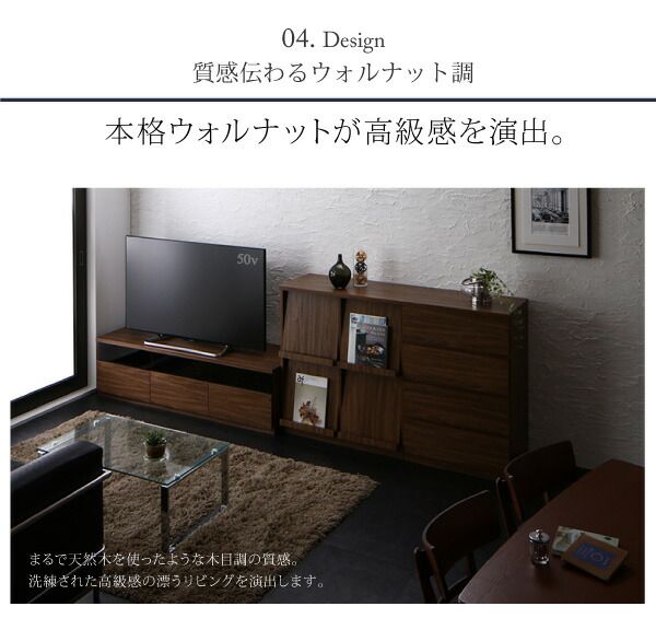 スーパSALE10倍＆4時間限定10％OFF リビングボードが選べるテレビ台シリーズ 3点セット(テレビボード+フラップチェスト×2) 幅140