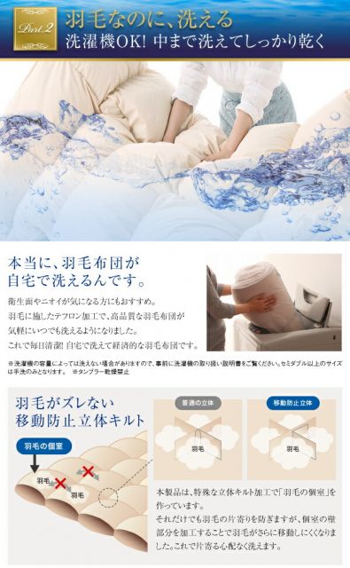 スーパSALE10倍＆4時間限定10％OFF MITAS寝具SELECT 羽毛布団 日本製 防カビ消臭 エクセルゴールドラベル洗えるフランス産ダックダウン90％10点セット ベッドタイプ キング10点セット