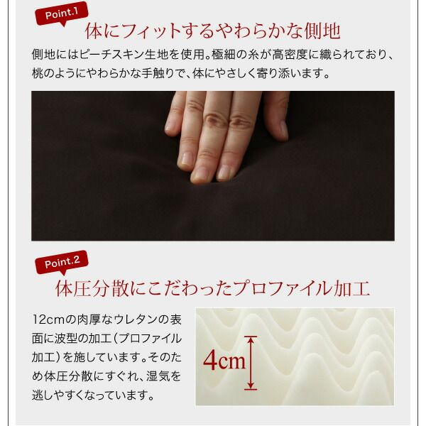 スーパSALE10倍＆4時間限定10％OFF 棚・コンセント付き収納ベッド トッパー付きスタンダードボンネルコイルマットレス付き ダブル