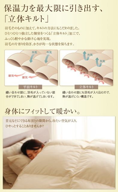 スーパSALE10倍＆4時間限定10％OFF MITAS寝具SELECT 羽毛布団 日本製防カビ消臭 ダックダウン ニューゴールドラベル 羽毛布団10点セット ベッドタイプ ダブル10点セット
