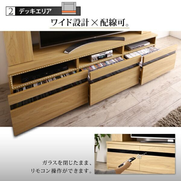 スーパSALE10倍＆4時間限定10％OFF テレビ台 ハイタイプ テレビ 壁面収納 棚 ハイタイプテレビ台 テレビボード 収納 おしゃれ 55インチ 大型 AVラック ディスプレイ 可動棚 55型 50型 50インチ タップ おしゃれ