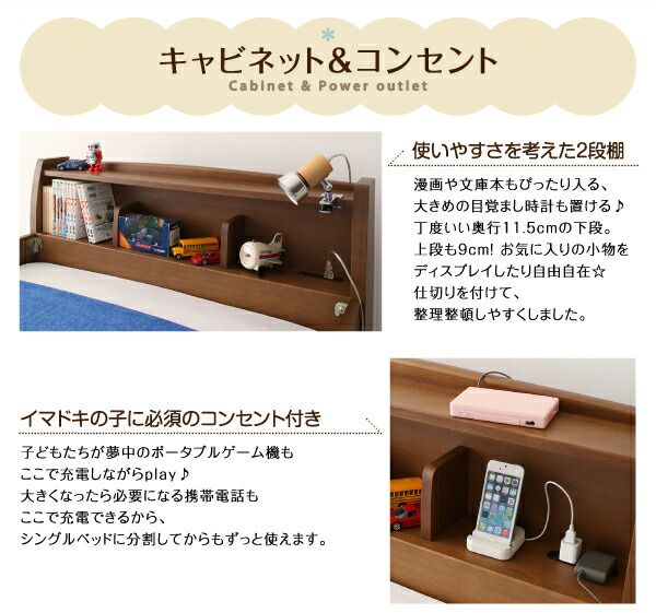 スーパSALE10倍＆4時間限定10％OFF MITAS寝具SELECT 子どもが喜ぶ・棚・コンセント付きロータイプ二段ベッド 専用別売品(2段ベッド用パッド＆シーツ2点セット) 1個 シングル