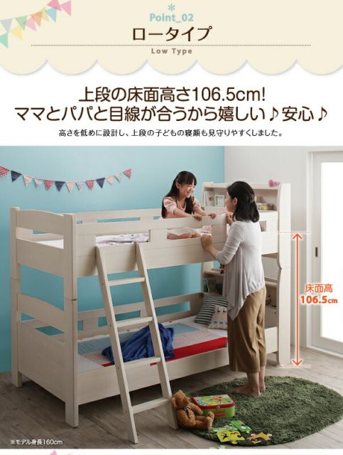 スーパSALE10倍＆4時間限定10％OFF MITAS寝具SELECT 子どもが喜ぶ・棚・コンセント付きロータイプ二段ベッド 専用別売品(2段ベッド用パッド＆シーツ2点セット) 1個 シングル