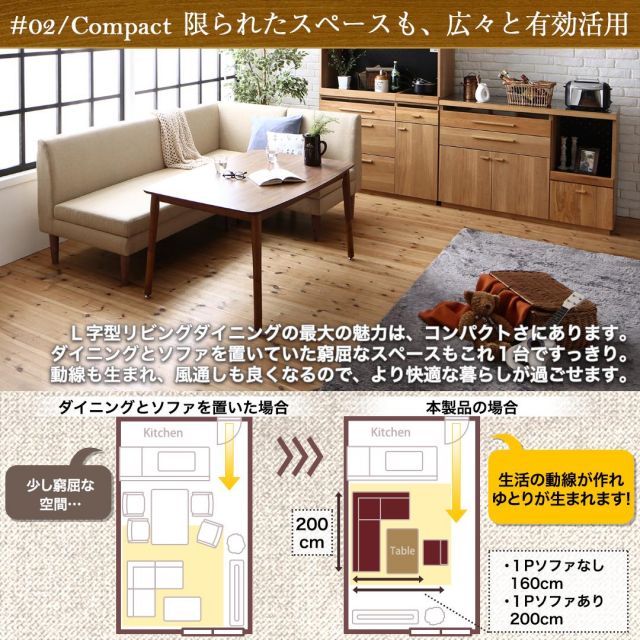 スーパSALE10倍＆4時間限定10％OFF こたつもソファも高さ調節できる 収納付きリビングダイニングセット 3人 4点セット(テーブル+2Pソファ1脚+1Pソファ1脚+コーナーソファ1脚) W120