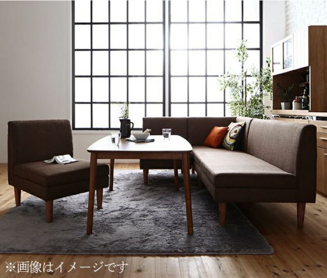 スーパSALE10倍＆4時間限定10％OFF こたつもソファも高さ調節できる 収納付きリビングダイニングセット 4人 5点セット(テーブル+2Pソファ1脚+1Pソファ2脚+コーナーソファ1脚) W120