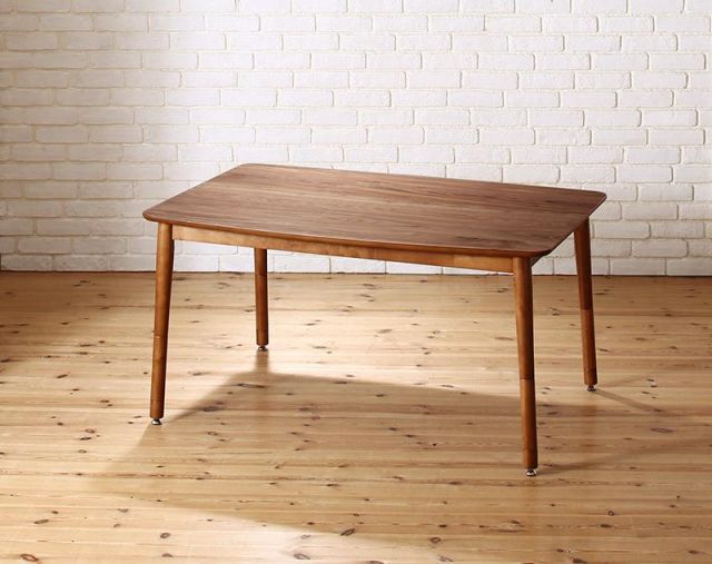 スーパSALE10倍＆4時間限定10％OFF ダイニングテーブル こたつもソファも高さ調節できる 収納付きリビングダイニングシリーズ ダイニングこたつテーブル単品 W120