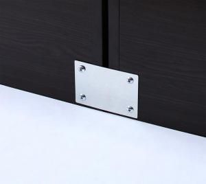 スーパSALE10倍＆4時間限定10％OFF 親子で寝られる棚・コンセント付きレザー連結ベッド 専用付属品(連結用金具)