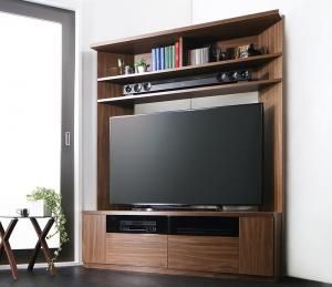 スーパSALE10倍＆4時間限定10％OFF テレビ台 ハイタイプ 大型テレビ対応 ハイタイプコーナーテレビボード ウォールナット テレビボード TV台 ハイタイプ コーナー 55型 55インチ 50型 50インチ 大型テレビ 収納