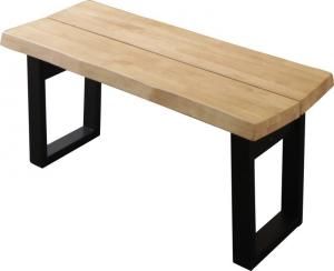 スーパSALE10倍＆4時間限定10％OFF ベンチ ダイニング 天然木ヴィンテージデザインダイニングシリーズ ベンチ単品 2P