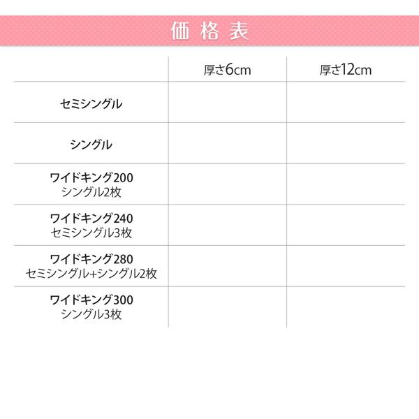 スーパSALE10倍＆4時間限定10％OFF MITAS寝具SELECT マットレス 三つ折り コンパクト 収納 ファミリー 子供 日本製 川の字 ゆったり 6サイズ 大きい 折り畳み 折りたたみ 厚さが選べる ワイドK240 厚さ6cm