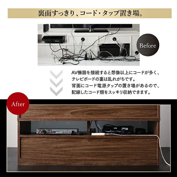 スーパSALE10倍＆4時間限定10％OFF リビング収納 チェスト キャビネット タンス テレビ台 ミドルタイプテレビボードシリーズ 2点セット(テレビボード+キャビネット) ガラス扉
