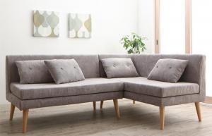 スーパSALE10倍＆4時間限定10％OFF 北欧デザインソファ リビングダイニングセット 2点セット(2Pソファ1脚+アームソファ1脚) 右アーム