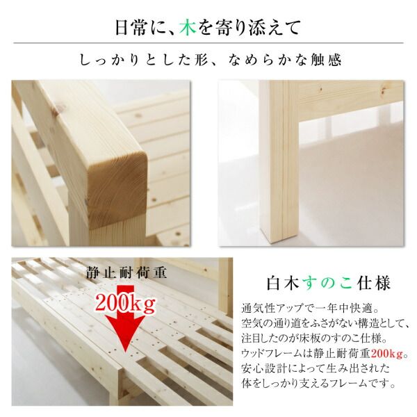 スーパSALE10倍＆4時間限定10％OFF 16色から選べる 伸縮・伸長式北欧天然木すのこソファベッド マット＆クッションセット 2P-3.5P