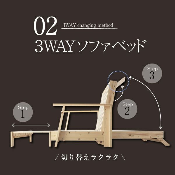 スーパSALE10倍＆4時間限定10％OFF 素材と品質にこだわった セミダブル天然木すのこソファベッド   ソファベッド フレームのみ 140cm