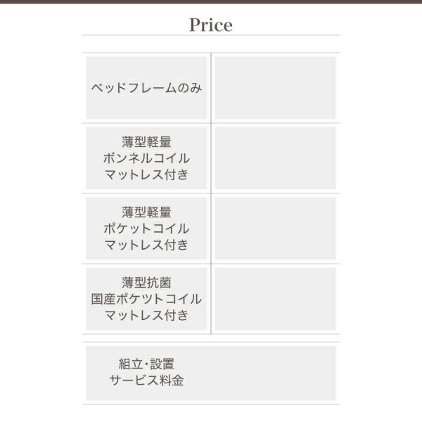 スーパSALE10倍＆4時間限定10％OFF お客様組立 棚・コンセント付きシステムロフトベッド ナチュラル ベッドフレームのみ シングル